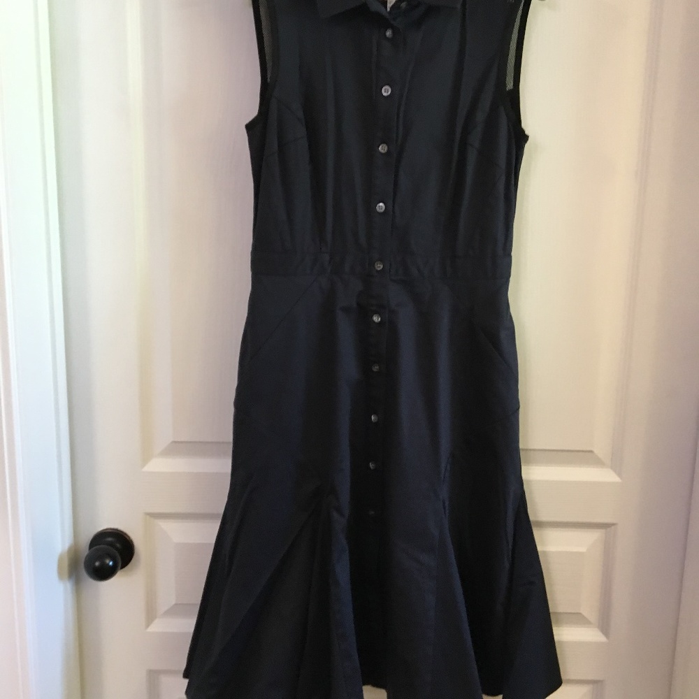 Pink Tartan Black Shirtdress.